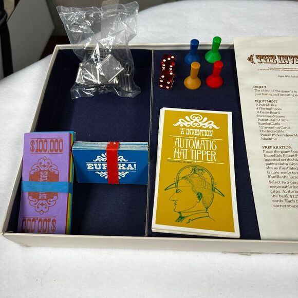 The Inventors board game by Parker Brothers Vintage 1974 - Picture 3 of 9